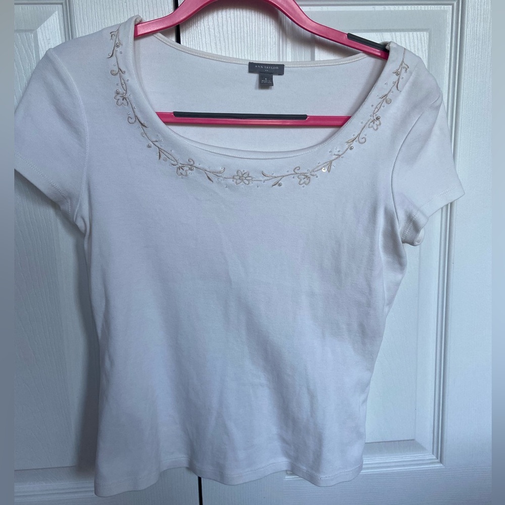 Ann Taylor beaded top